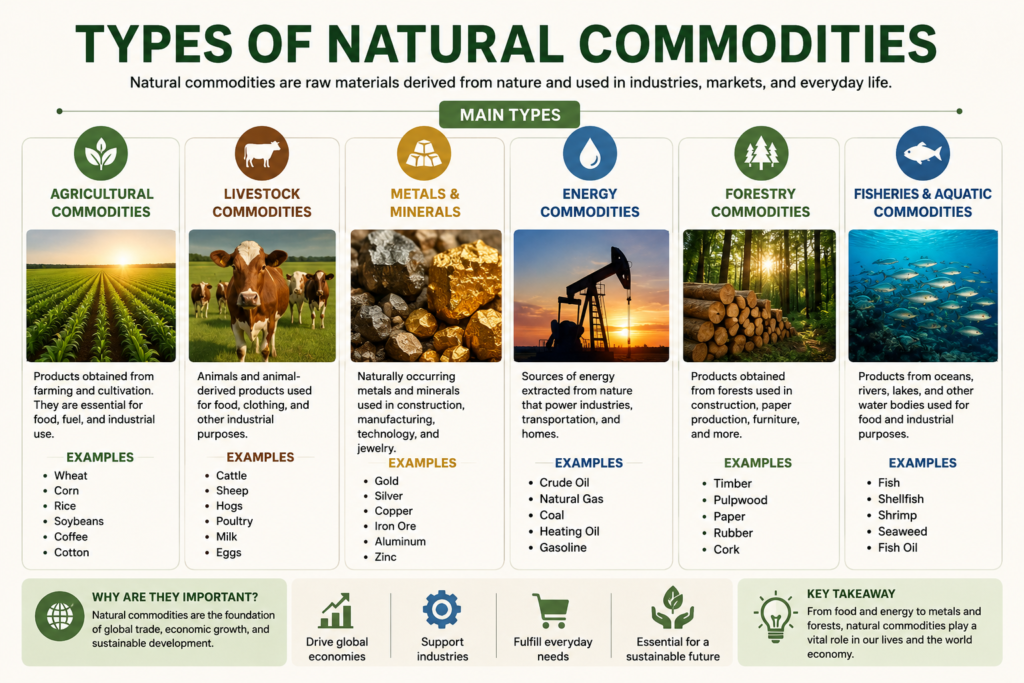 commodities natural market