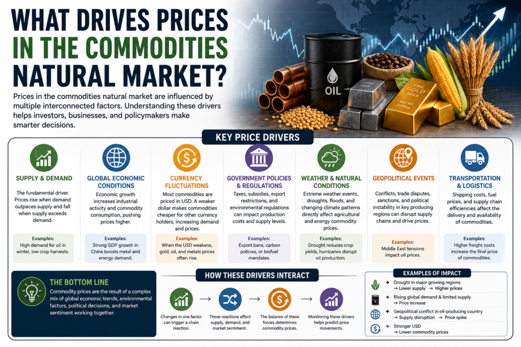 commodities natural market