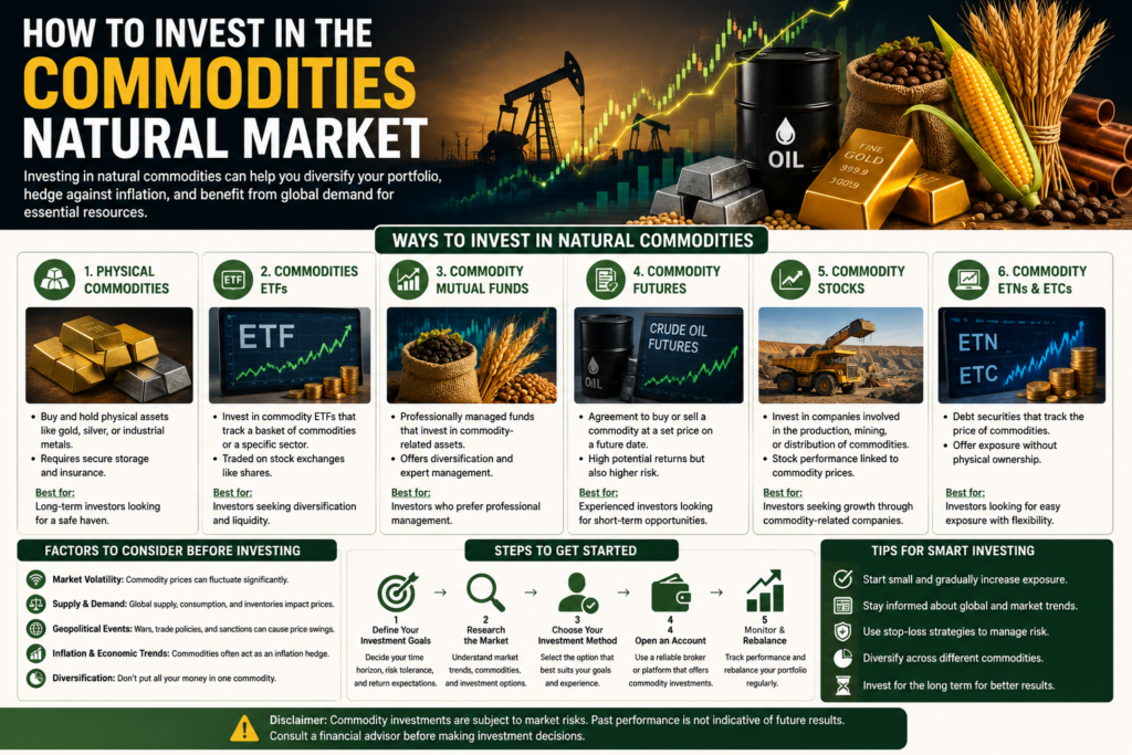 commodities natural market